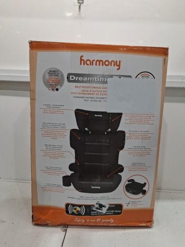Harmony Dreamtime Elite High-back Booster Car Seat - 40-110lb - black (model: 0303029BLK) image 2