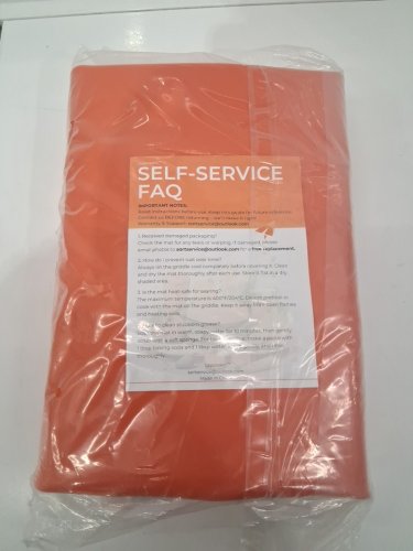 Heavy Duty Full-Coverage Silicone Griddle Cover for Blackstone - 36" - orange image 4