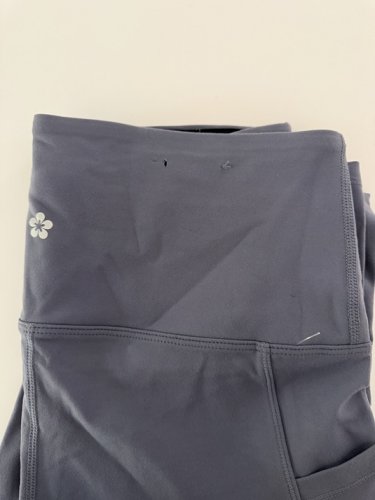 women's Tuff Athletics Leggings - medium - blue (style: 1907228) image 2