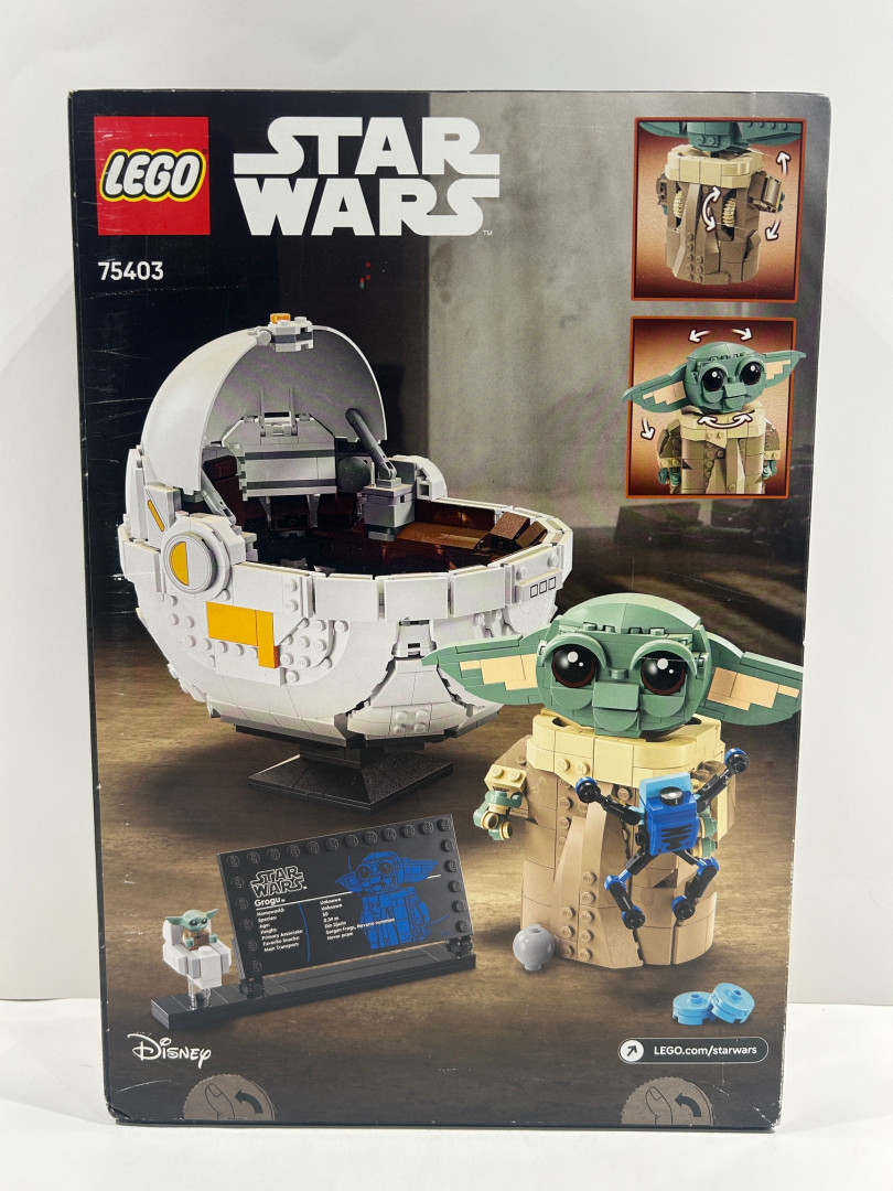1048pc Lego - Star Wars - grogu with hover pram (75403) image 5