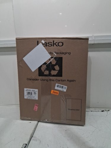 Lasko 16" Oscillating 3-Speed Pedestal Fan - White (Model: 2520) image 2
