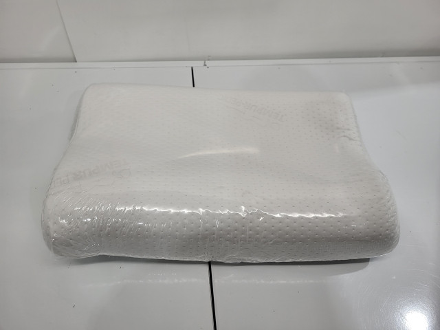 TEMPUR-PEDIC NECK PILLOW - MEDIUM FIRMNESS - STANDARD SIZE 20"X12.8"X4" - WHITE (MODEL: 15301115P) image 5