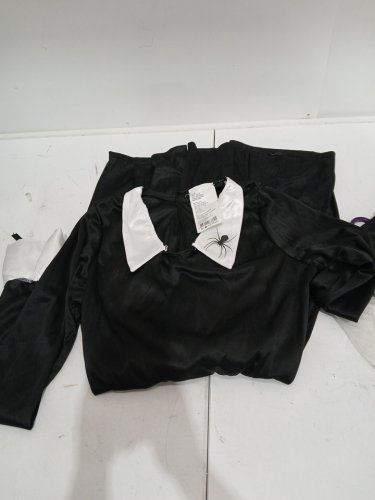 GIRL'S PARTYHOLIC GOTHIC PIGTAILS GIRL - MEDIUM (8/10) - BLACK (STYLE: 50202M) image 2