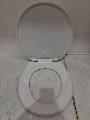 BEMIS PLASTIC round TOILET SEAT - WHITE (MODEL: 730slec000) image 3