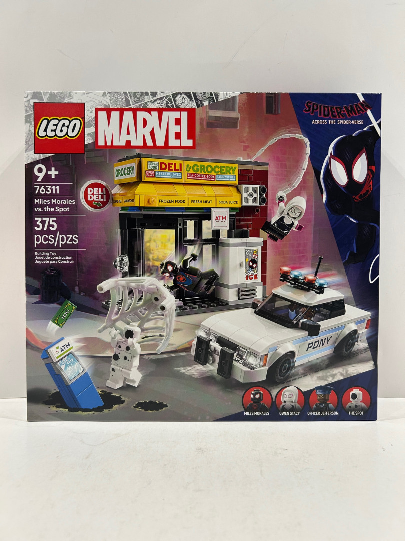 375pc Lego - marvel spider-man across the spider-verse - miles morales vs. The spot (76311) image 3