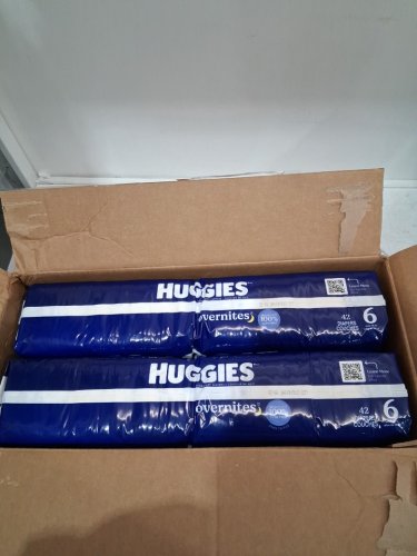 84PK HUGGIES OVERNITES DISPOSABLE DIAPERS - SIZE 6 - WINNIE THE POOH image 3
