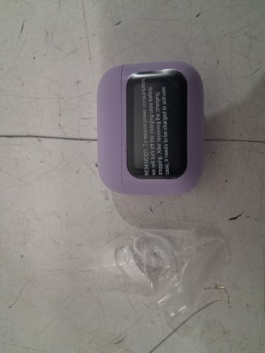 vekj l8 pro bluetooth 5.4 mini wireless sleep earbuds with multifunctional touch screen for ios/android - purple (model: l8 pro) image 3