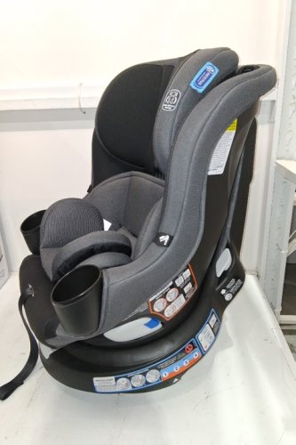 GRACO EASYTURN 360 2-IN-1 CONVERTIBLE CAR SEAT - CYRAN BLACK/GREY (MODEL: 2227897) image 6