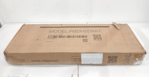 3-Tier Storage Desktop Bookshelf - 31" x 37" x 10" - White (Model: RBDH2DWH) image 3