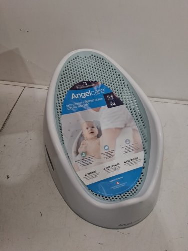 ANGELCARE BABY BATH SUPPORT SEAT - 20LBS MAX - aqua/white (MODEL: ST-01-aqu-ca/i000546) image 3