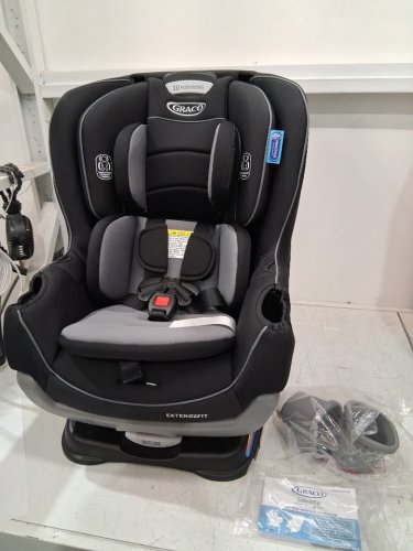 GRACO EXTEND2FIT CONVERTIBLE CAR SEAT - TITUS GREY/BLACK (MODEL: 2149057) image 3