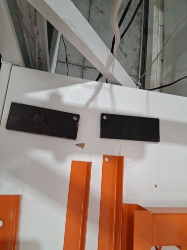 h-frame floor heavy duty hydraulic press - 6ton - 35.7" x 19.5" x 15.7" - orange (model: zx0901) image 9