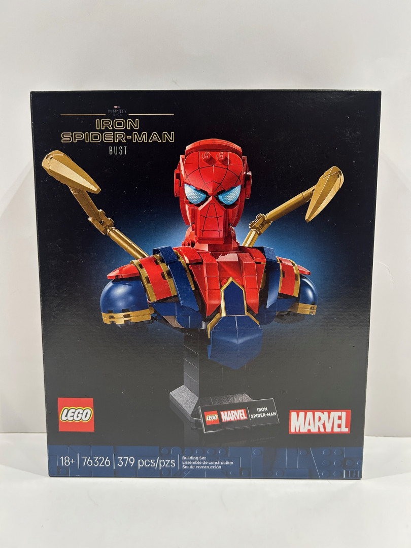 379pc Lego - marvel - iron spider-man bust  (76326) image 3