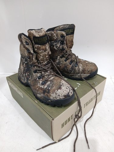 youth bps redhead waterproof Timber Buck hunting boots - size 6 - true timber strata(STYLE: 3391689) image 3