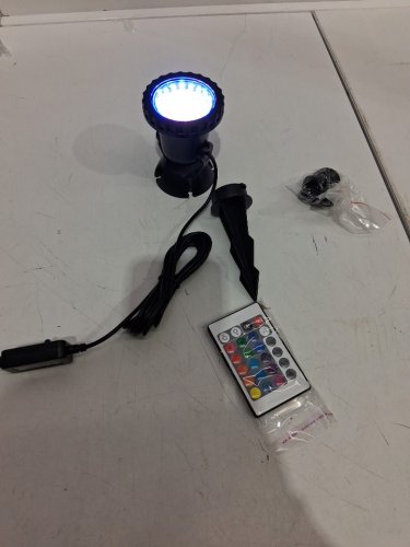 8PC ZHGSERVU Pond Light AND Underwater Fountain Light with stake - 3.5W - Various colors image 3