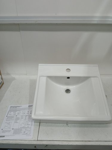 American Standard decorum Wall Hung Square Lavatory Sink - 20" x 18" - alpine white image 4
