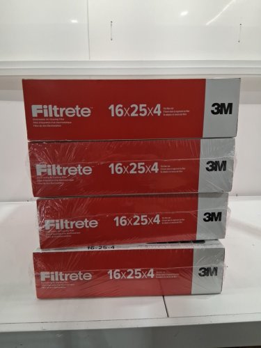 4pk 3m filtrete allergen reduction air filter - mpr 1000 - merv 11 - 16" x 25" x 4" each (model: dp01dc-4-c) image 3