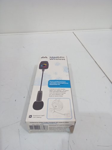 Antlion Audio ModMic Wireless Attachable Boom Microphone for Headphones - Compatible with PC, Mac, playstation 4, 5 (PS4, PS5) (model: GDL-0700) image 2