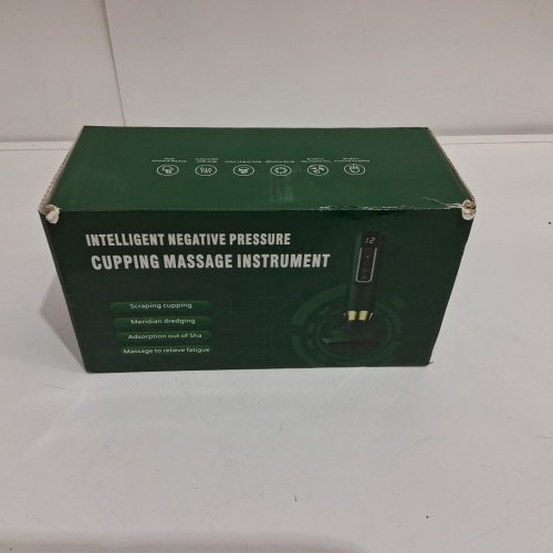 intelligent negative pressure cupping massage instrument - green - (model: DS-A12) image 2