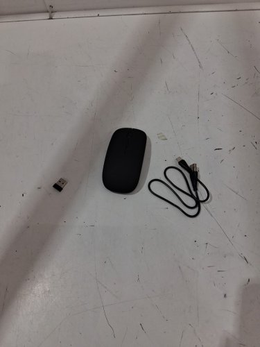 RECHARGEABLE WIRELESS BLUETOOTH MOUSE - SILENT & SLIM ERGNOMIC DESIGN - black (MODEL: AZM-XMSB-JP) image 3