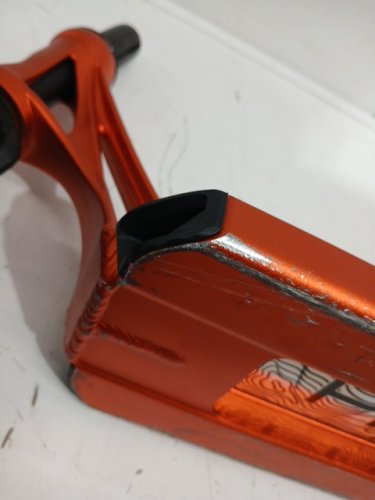 Envy Scooters Prodigy X Pro Scooter - 34" x 27" x 5" - Orange/black image 6