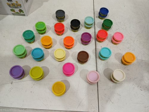 50pK Play-doh pack o' fun molding clay - 25 assorted colours image 3