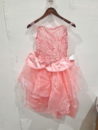 GIRL'S DISGUISE WICKED GLINDA COSTUME - LARGE 10/12 - PINK image 2