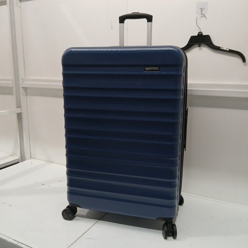 AMAZONBASICS HARDSIDE CARRY ON expandable SPINNER TRAVEL LUGGAGE SUITCASE - 30" - NAVY BLUE image 3