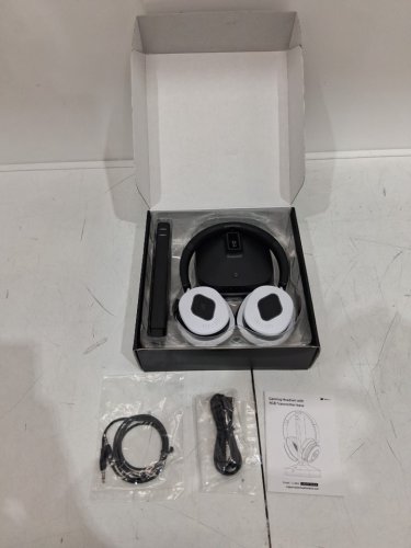 Earbay bluetooth Wireless Gaming Headset with RGB Transmitter Base - 2.4Ghz - White/BLACK/RGB (Model: G-96) image 3
