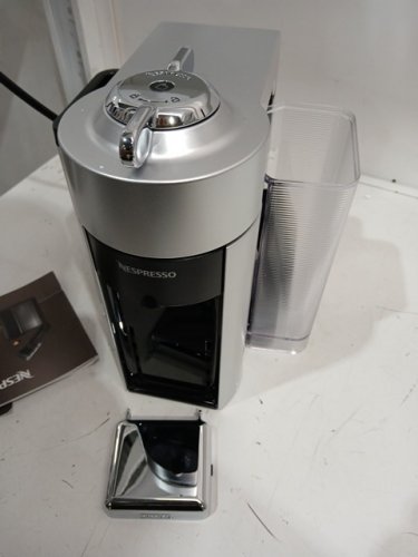 NESPRESSO VERTUO DE'LONGHI Single Serve COFFEE/ESPRESSO MACHINE - SILVER (MODEL: ENV135S) image 4