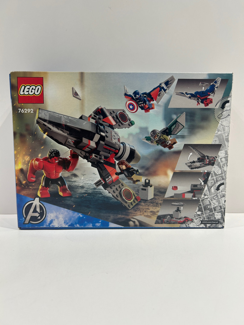 223pc Lego - marvel studios captain America brave new world - captain America vs. Red hulk battle (76292) image 4