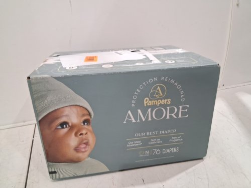 74pk Pampers AMORE Our Best Diaper- newborn image 2