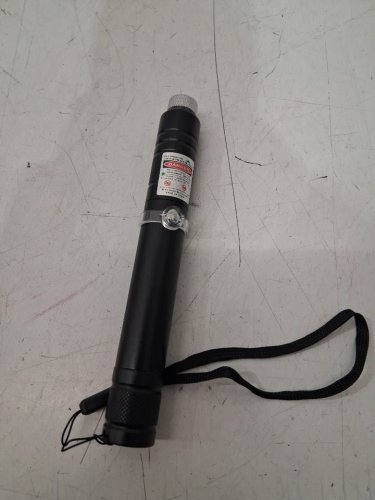 long range high power green laser pointer with different laser options - black image 3