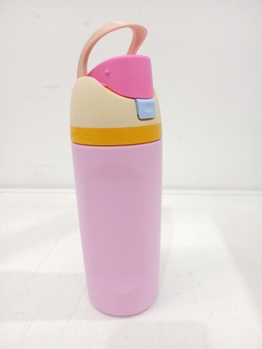 Owala FreeSip Stainless Steel Water Bottle with straw - 16oz - pink (model: 2856617) image 2