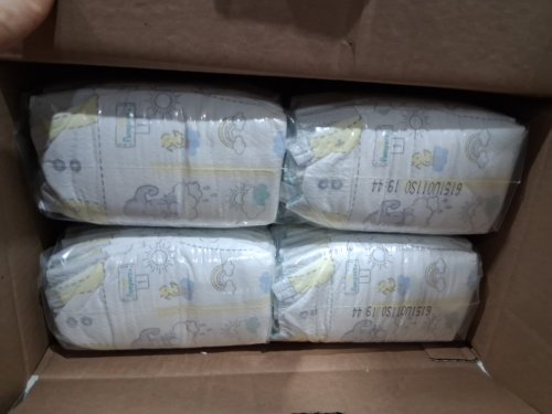 160pk pampers swaddlers best dryness disposable diapers - size 1 (8-14lb) image 2
