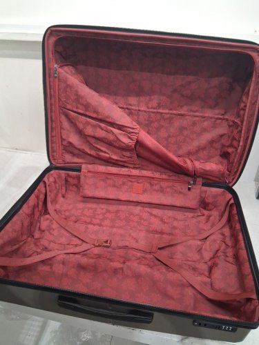 2pc air canada maple leaf check-in luggage set - 17" and 19" - grey (model: 1835025) image 3