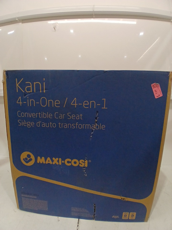 Maxi-Cosi Kani 4-in-1 Convertible Car Seat with Adjustable Headrest & Washable Designer Fabric - Black (model: 22442CDBK) image 2