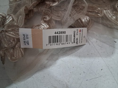 2PC women's r&m richards dress & jacket - size 12p - champagne (style : 1876P) image 6