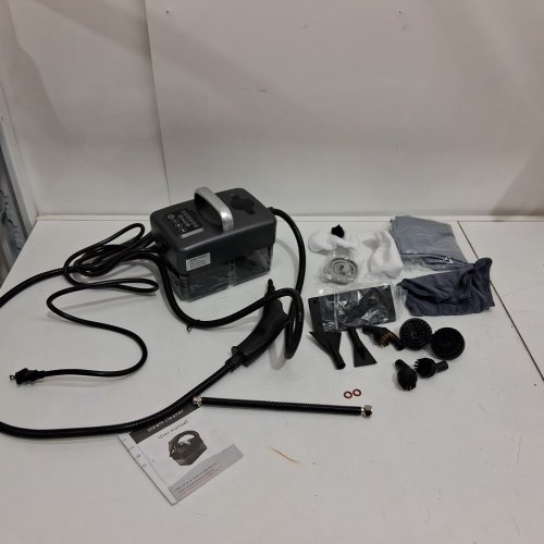 portable steam cleaner for home/ car detailing - 120V - black (model: sc702) image 3