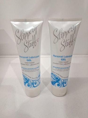 2 slipperyy stuff water-based personal lubricant gel - 120ml each image 2
