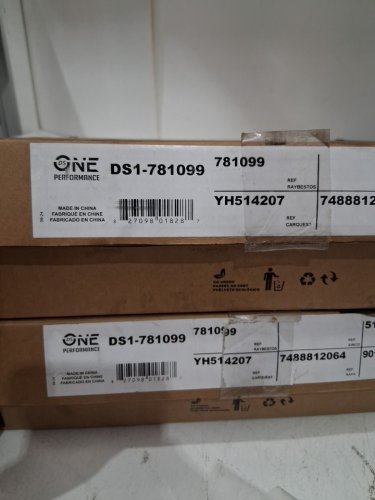 one performance brake pads and rotors for Jeep Cherokee 2014 - 2022 - steel (Models: CMX-D1734  DS1-781099 image 3