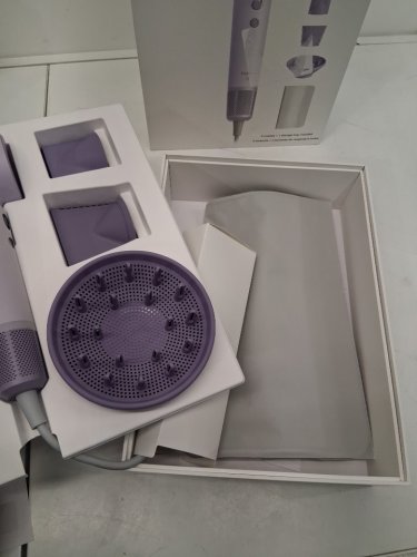 laifen se high speed hair dryer with 3 nozzle attachments- purple (MODEL: 1876543) image 3
