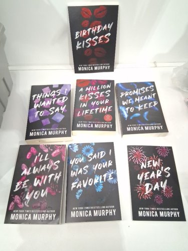 (paperback) 7pc lancaster prep books 1 to 5 and 2 novellas by monica murphy image 2