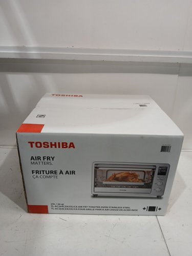 toshiba air fryer toaster oven with 12 functions - 1500w - 25L - 26.4qt - stainless steel (model: TL-AC264CZA(SS)/CA \ 1992859) image 3