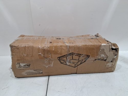 Breathable Mesh Playground play pen with Safety Gate - 51" X 51" - grey image 2