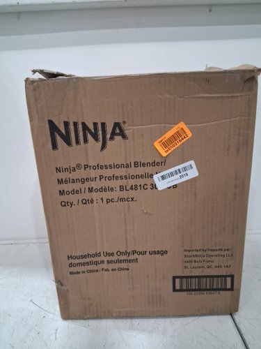 NINJA NUTRI-NINJA AUTO-IQ SINGLE SERVE BLENDER -1000W - 530ml/710ml/950ml cups   - STAINLESS STEEL/BLACK - (MODEL: BL481C) image 6