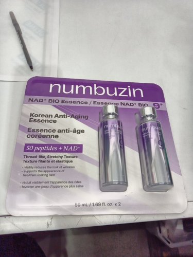 2PK NUMBUZIN nad+ bio essence korean anti-aging essence - 50ml/each image 2