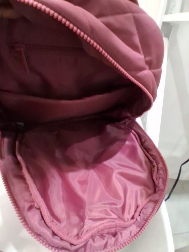 MyTagalongs  Quilted Everyday Backpack -14L -red (model:2052553) image 3