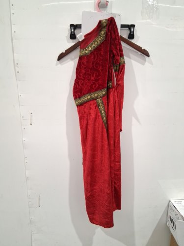2PC GIRL'S GOODMARK RENAISSANCE PRINCESS COSTUME - SMALL (4-6) - RED/GOLD image 2