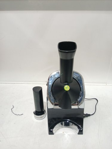 Yonanas Deluxe Vegan Non-Dairy Frozen Fruit Soft Serve Dessert Maker - 200W - Black (model: ic0988bk22) image 3
